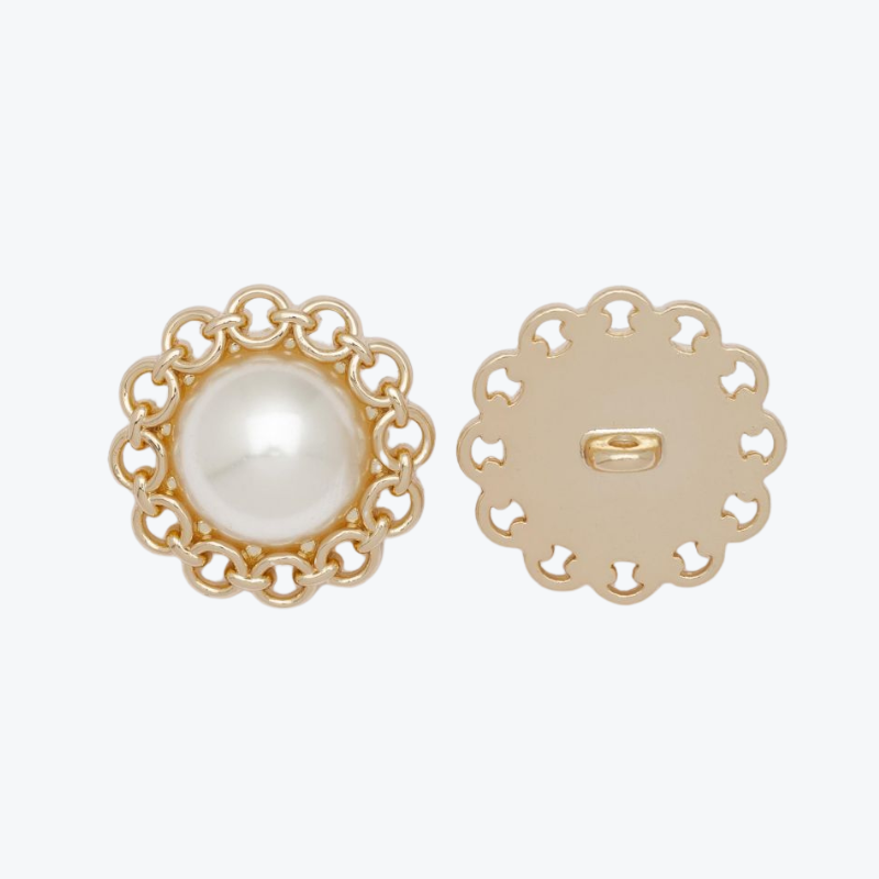 Pearl Trim Shank Button skbutton