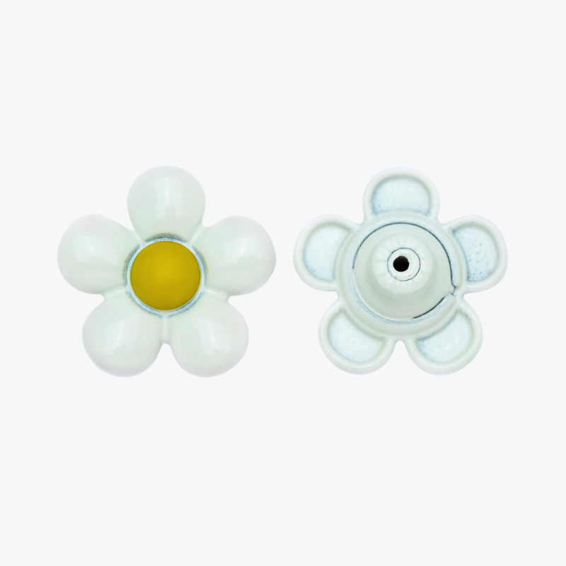 Daisy-Shaped Jeans Button SKBUTTON