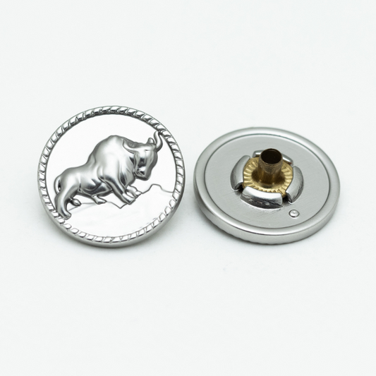 Metal Bull Press Studs