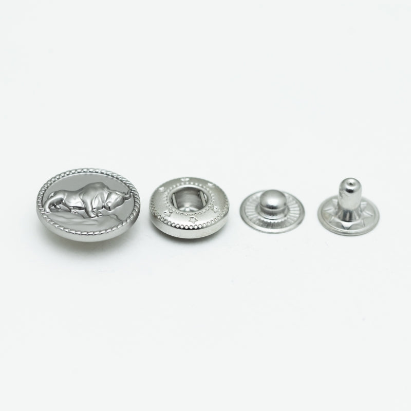 Metal Bull Press Studs