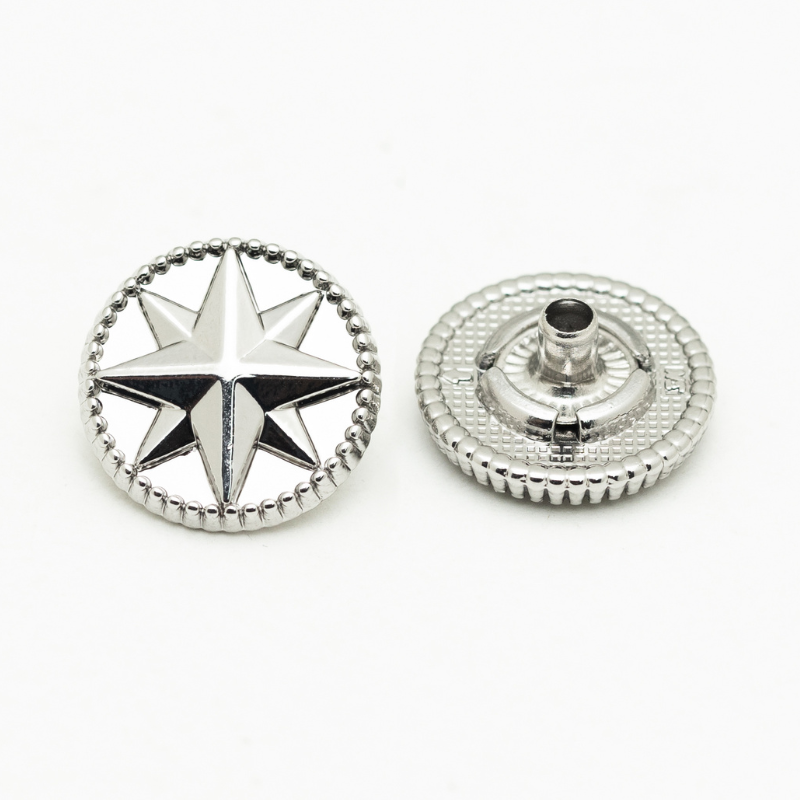 Star Metal Snap Fastener