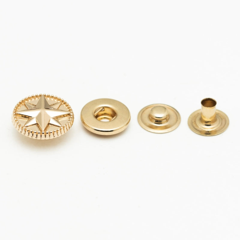 Star Metal Snap Fastener